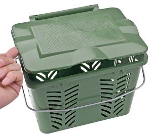 Ventilert kurv for matavfall 7L