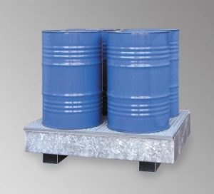 Miljøpall for 4x200L fat