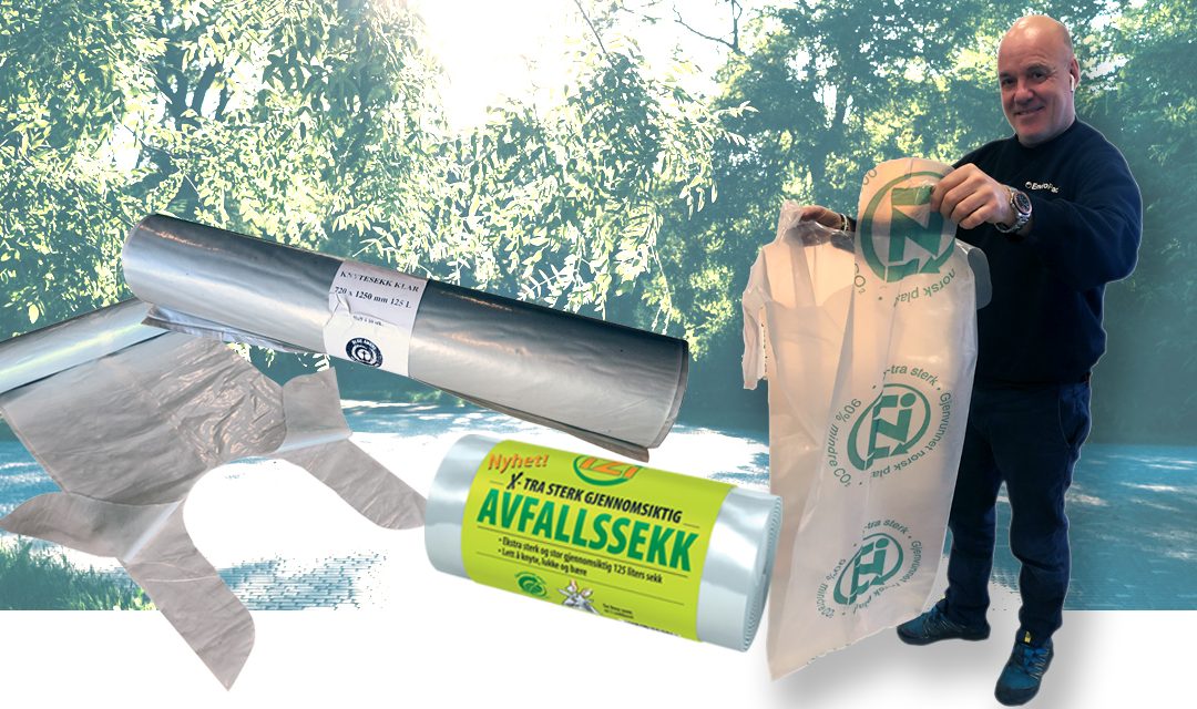 Avfallssekker til årets ryddeaksjon – bli med på å gjøre en forskjell!