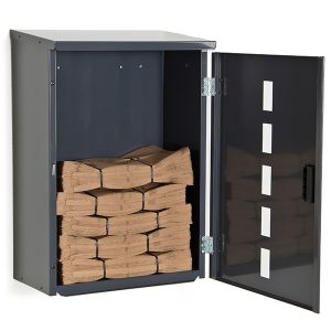 Veggskap for matavfallsposer