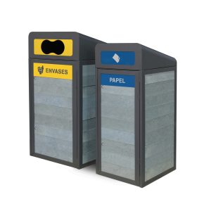 Avfallsskjuler Zürich for 2-hjulsbeholdere