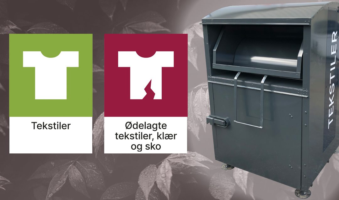 Løsninger for innsamling av klær, sko og tekstiler