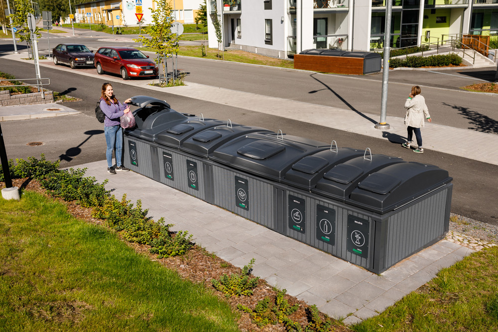 Molok Domino 5m3 Nedgravd Enviropac