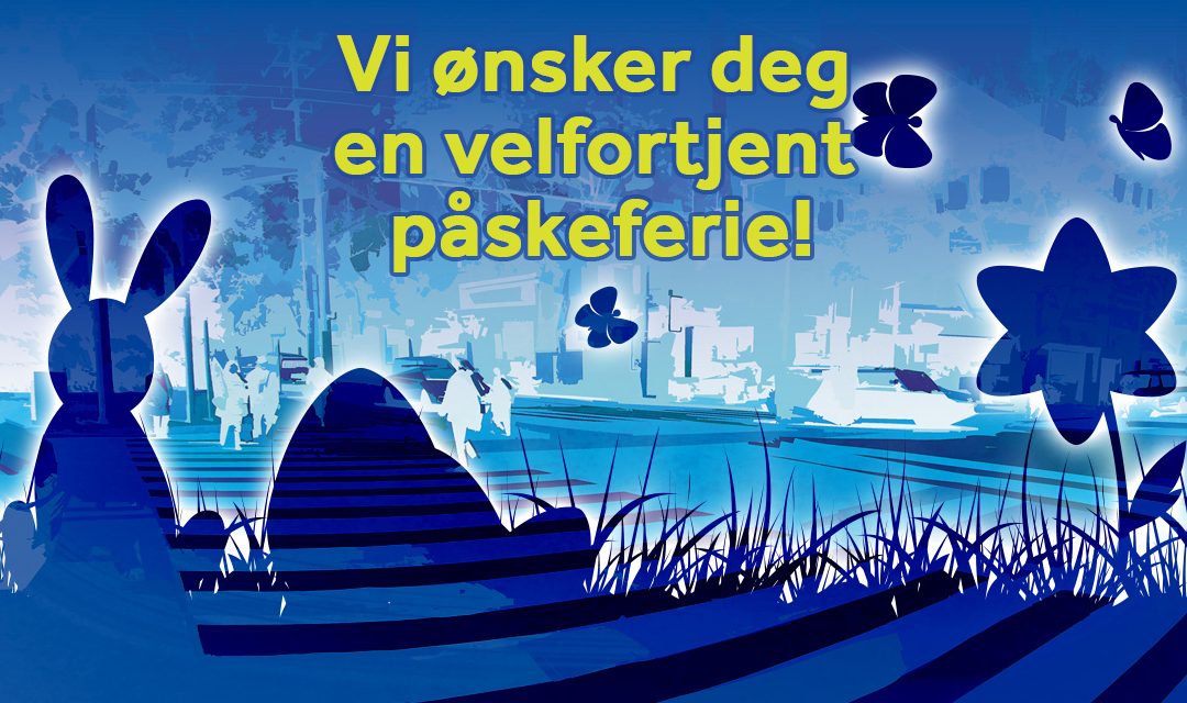 Våre åpningstider i påskeuken