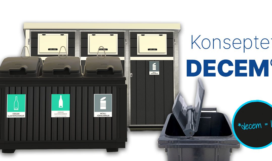 Konseptet DECEM = kildesorter inntil 10 fraksjoner i samme stasjon