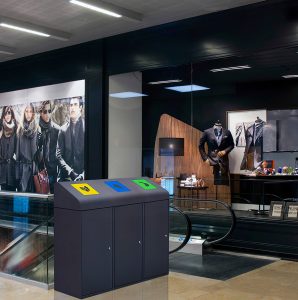 Avfallsbeholder kildesortering Cervic Berlin