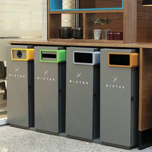 Avfallsbeholder kildesortering Nobel