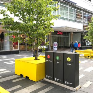 Mango avfallsbeholdere 90/140 liter