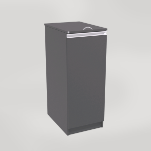 Kildesorteringsmøbel med sekkeholder