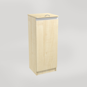 Kildesorteringsmøbel med sekkeholder