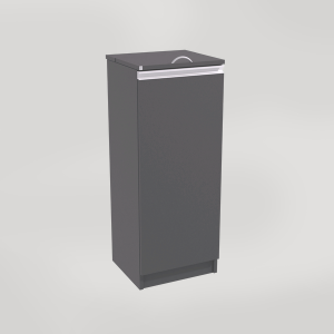 Kildesorteringsmøbel med sekkeholder