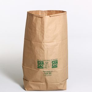 Papirsekk 125 liter to lags