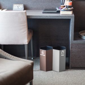 Avfallsbeholder kildesortering Papaya