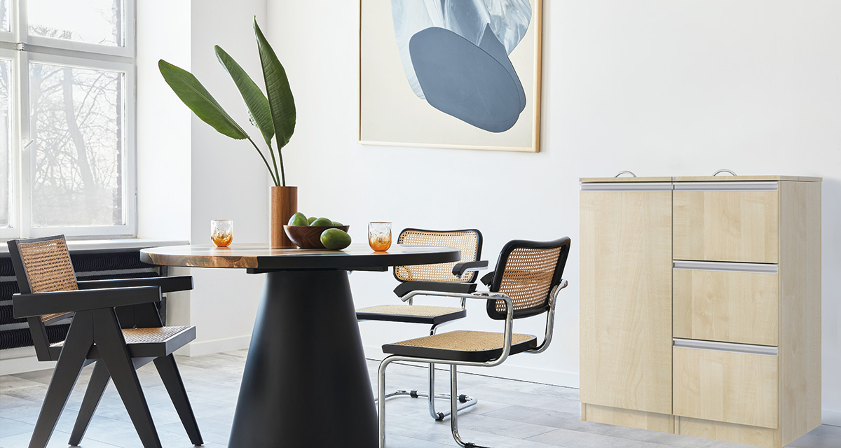 Kildesorteringsmøbler Bygg din egen kildesorteringsstasjon