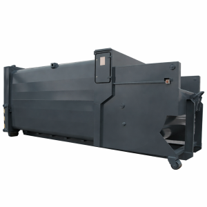 Krokkomprimator for organisk avfall