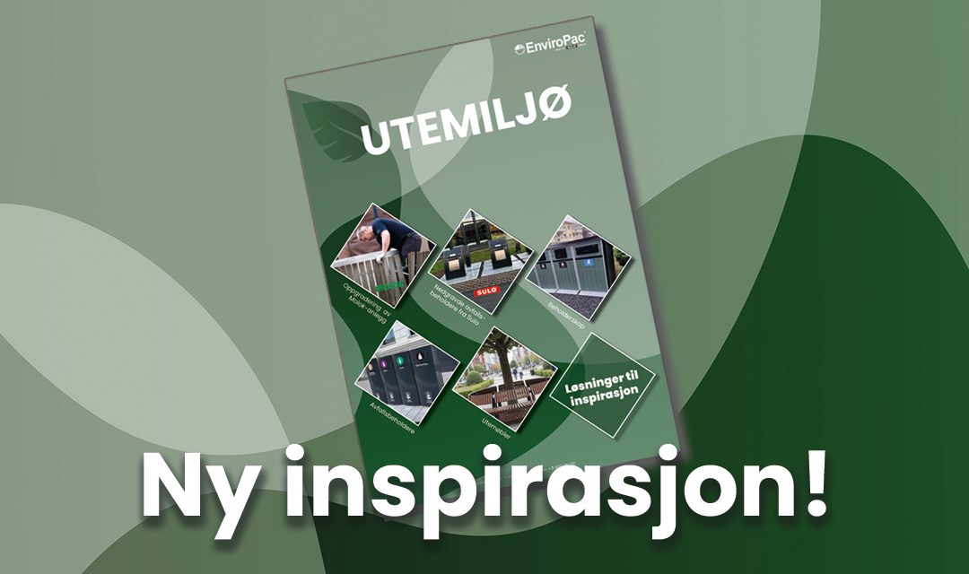 Parkmøbler og avfallsløsninger til utemiljøet