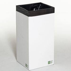 Avfallsbeholder i kartong.