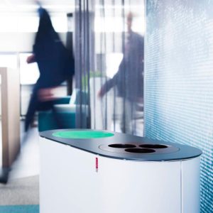 Avfallsbeholder kildesortering Split-2-miljo