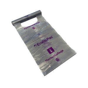 Knytesekk 240 liter transparent hullperforert