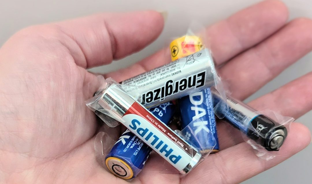 Feilsorterte batterier kan starte brann