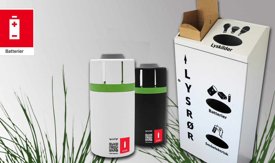 Trygg batteriinnsamling for bedrifter, faghandel og offentlige bygg