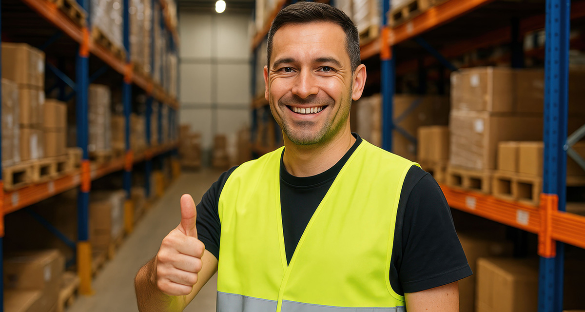 Guide avfallsløsning for lager og logistikksenter