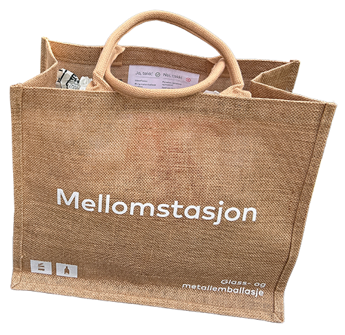 Kildesorteringsnett mellomstasjon Jutenett