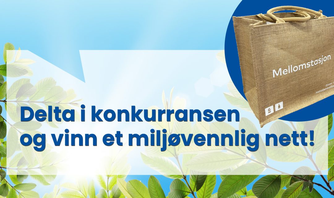 Bli med i konkurransen – vinn jutenett til kildesortering!