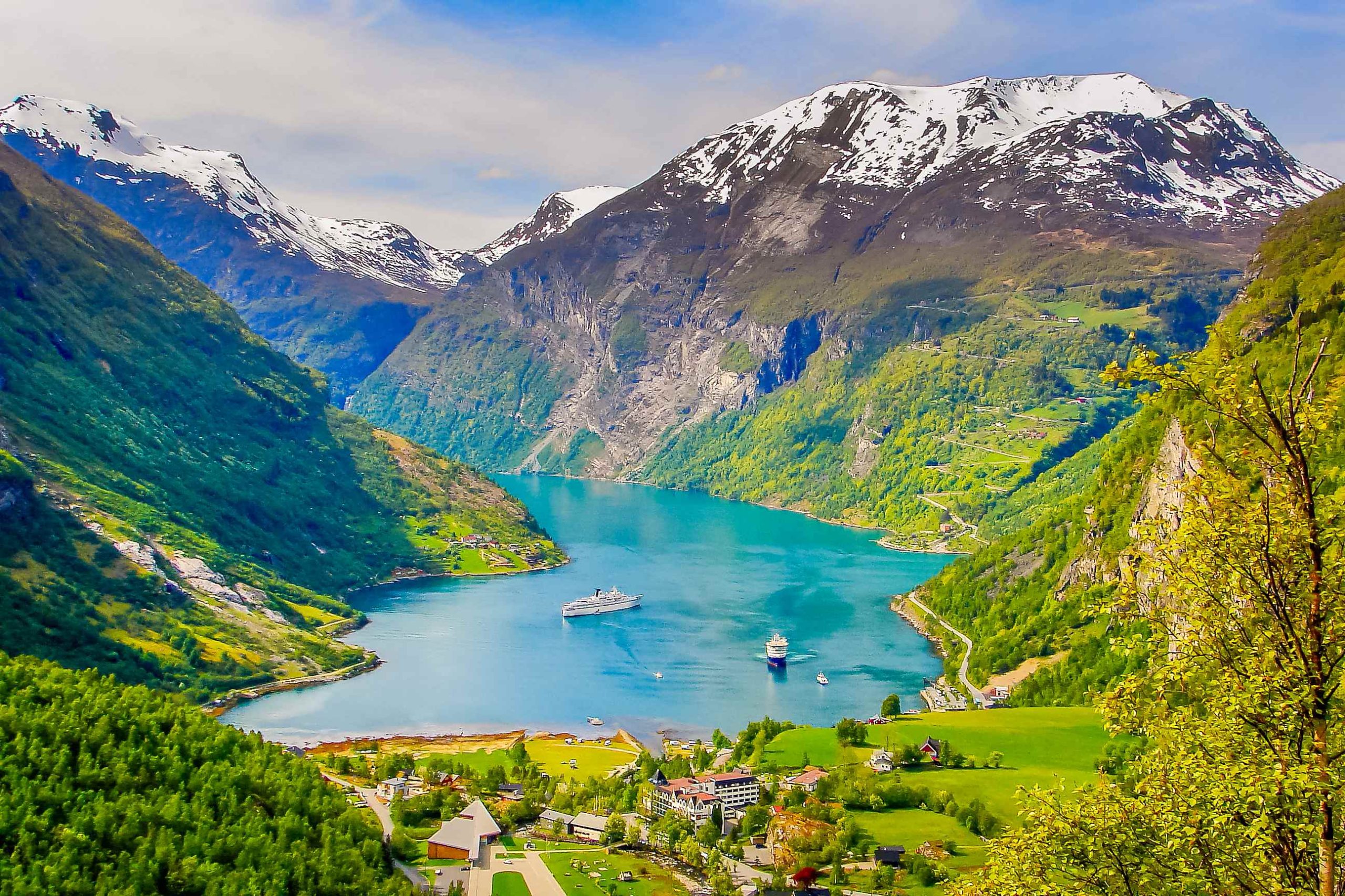 Geiranger oversiktsbilde