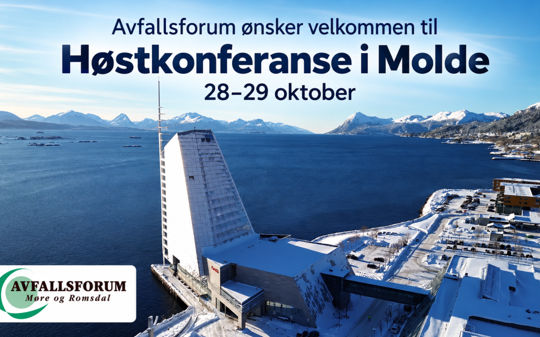 Vi sees på Avfallsforums høstkonferanse i Molde!