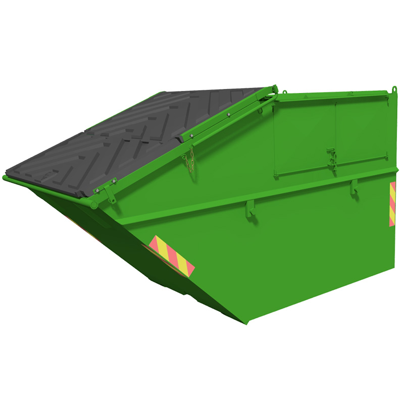 Lukket kombicontainer 10m3