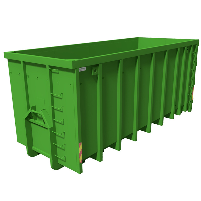 Krokcontainer Forsterket 10m3 - 53m3